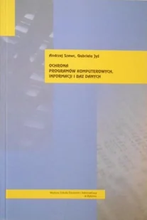 Ochrona programów komputerowych informacji i baz danych - Systemy operacyjne i oprogramowanie - miniaturka - grafika 1