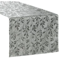 Obrusy i serwetki - Bieżnik EUROFIRANY Simona 40 x 140 cm Srebrny - miniaturka - grafika 1