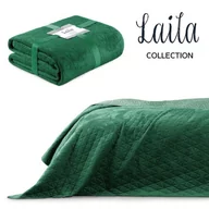 Narzuty - AmeliaHome narzuta na łóżko LAILA zielona 200x220 - miniaturka - grafika 1