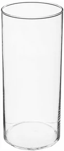 Atmosphera Wazon szklany CYLINDER, 30 cm - Wazony i flakony - miniaturka - grafika 1