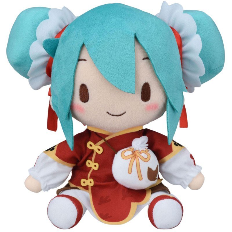 character vocal series 01: hatsune miku fuwa petit maskotka figurka hatsune miku going out series chinatown ver. m 22 cm