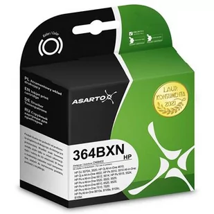 Asarto Tusz do HP 364XL | 23 ml | Photosmart B8550/C5324 | black NEW AS H364BXN (AS-H364BXN) - Tusze zamienniki - miniaturka - grafika 1