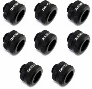 XSPC Złączka G1/4" na twardą rurkę 14mm czarny mat - 8 sztuk - Chłodzenie wodne - miniaturka - grafika 1