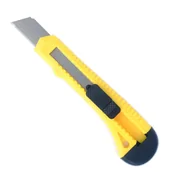 Przybory szkolne - Nóż Nożyk Do Tapet Papieru Łamane Ostrza 18Mm - miniaturka - grafika 1