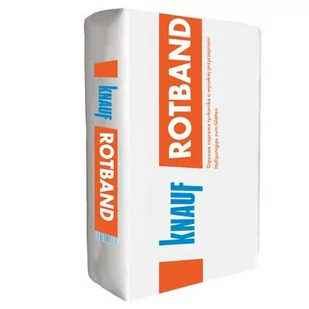 Zaprawa gipsowa tynkarska Rotband 20 kg Knauf - Zaprawy budowlane - miniaturka - grafika 1