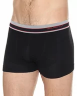 Majtki męskie - Bokserki męskie Brubeck Active Wool BX10870 czarny - miniaturka - grafika 1