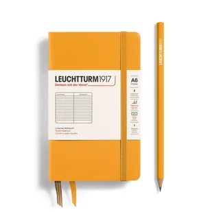Notatnik Leuchtturm1917 Pocket A6, twarda oprawa, linie, Rising Sun - Notesy i bloczki - miniaturka - grafika 1