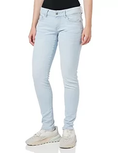 Spodnie damskie - Pepe Jeans Jeansy damskie Soho, Niebieski (Denim-pe0), 25W / 30L - grafika 1