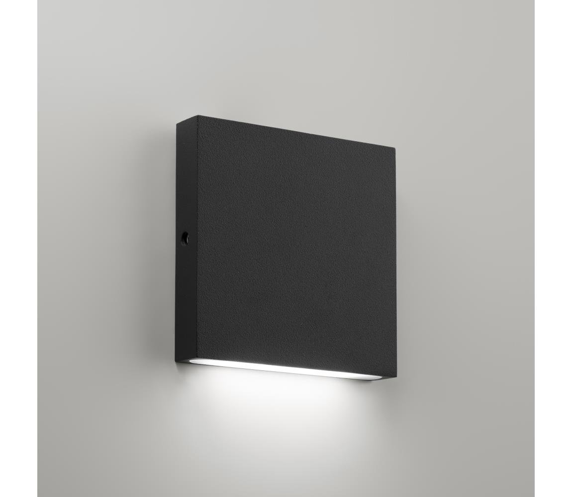 Ideal Lux - Kinkiet zewnętrzny LED POST-IT LED/3W/12V CRI 90 czarny