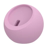 Uchwyty samochodowe do telefonów - Uchwyt na ładowarkę indukcyjną MagSafe do iPhone i ładowarkę do Apple Watch podstawka stojak na telefon Choetech biały różowy - miniaturka - grafika 1