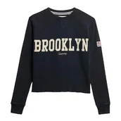 Koszulki męskie - Superdry Ath Essential Graphic koszulka z długim rękawem - miniaturka - grafika 1