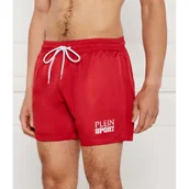 Kąpielówki męskie - Plein Sport Szorty kąpielowe | Regular Fit - miniaturka - grafika 1
