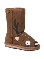 Buty dla dziewczynek - EMU Australia Buty Deer K12073 Brązowy - miniaturka - grafika 1