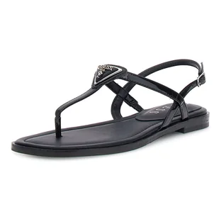Damskie Sandały GUESS RAINEY FLGRAYPAF21-BLACK – Czarny - Sandały damskie - miniaturka - grafika 1