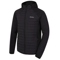 Bluzy sportowe męskie - Męska bluza Husky Arya M Rozmiar: L / Kolor: czarny - miniaturka - grafika 1