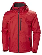 Kurtki męskie - Helly Hansen Helly-Hansen Crew męska kurtka z kapturem mostek męski, męska, z kołnierzem kurtka z kapturem Czerwony S 33875 - miniaturka - grafika 1