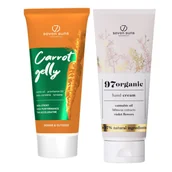Balsamy i kremy do opalania - 7suns Carrot Gelly Przyspieszacz opalania 200ml + Krem Do Rąk 75ml - miniaturka - grafika 1