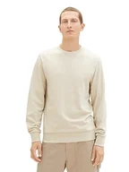 Bluzy męskie - TOM TAILOR Bluza męska, 32453 - wzór linii Alfalfa, XXL - miniaturka - grafika 1