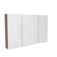 Szafki łazienkowe - Szafka łazienkowa wisząca z lustrem Devo Vena 2.0 110 cm structure stone grey VE2-SWL3D110-F101L65 - miniaturka - grafika 1