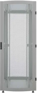 INTELLINET 48,3cm 19Zoll Serverschrank Premium Line 26 HE 1322x600x1000mm HxBxT vollstaendig montiert Traglast 2000kg grau 715676 - Szafy rack - miniaturka - grafika 1