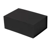 Zestawy upominkowe - Magnetyczne pudełko prezentowe czarne - miniaturka - grafika 1