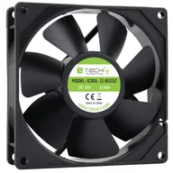 Chłodzenie procesora - Techly Wentylator PC 80x80x25mm 12V DC Molex 4-Pin - miniaturka - grafika 1