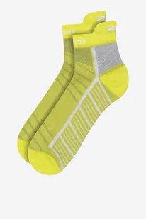 REEBOK FLOAT RUN U ANK SOCK HE2423 ŻÓŁTY - Skarpetki męskie - miniaturka - grafika 1