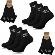 Skarpetki męskie - UMBRO skarpety QUARTER bawełna 2x3-PAK 6 par 39-42 - miniaturka - grafika 1