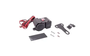 Gniazdo zapalniczki na kierownicę do motocykla USB - Uchwyty samochodowe do telefonów - miniaturka - grafika 3