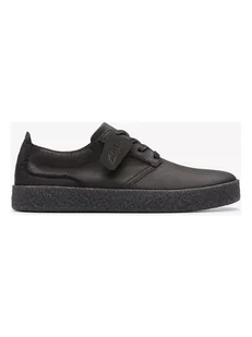 Clarks Skórzane sneakersy "Street hill Lace" w kolorze czarnym - Trampki męskie - miniaturka - grafika 1