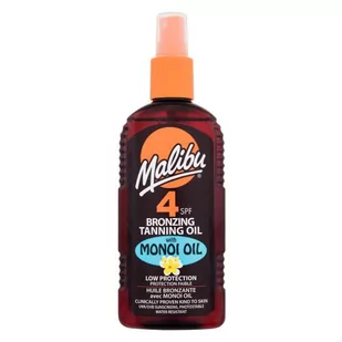 Malibu Bronzing Tanning Oil Monoi Oil SPF4 preparat do opalania ciała 200 ml dla kobiet - Balsamy i kremy do opalania - miniaturka - grafika 1