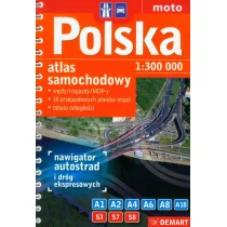 Demart Polska - atlas samochodowy (1:300 000) - Demart - Atlasy i mapy - miniaturka - grafika 1