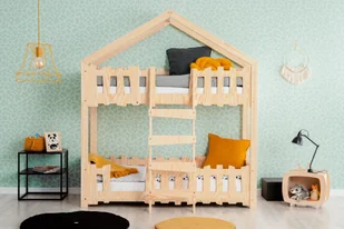 Łóżko piętrowe ZIPPO P 80x140 sosna - Łóżka dla dzieci i młodzieży - miniaturka - grafika 1