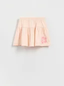 Sukienki i spódniczki dla dziewczynek - Reserved - Spódnica z nadrukiem - jasnopomarańczowy - miniaturka - grafika 1