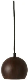 Frandsen - Ball Lampa Wisząca Ø12 Walnut Frandsen - Lampy sufitowe - miniaturka - grafika 1