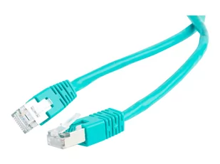 Gembird Kabel zasilający FTP PP22-0.5 m/G - 0.5 m, Kat. 5e, zielony (PP22-0.5M/G) - Kable komputerowe i do monitorów - miniaturka - grafika 1