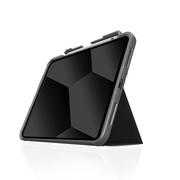 Etui do tabletów - STM Dux Plus - Etui pancerne iPad 10.9" (2022) MIL-STD-810G z funkcją ładowania Apple Pencil (Black) - miniaturka - grafika 1