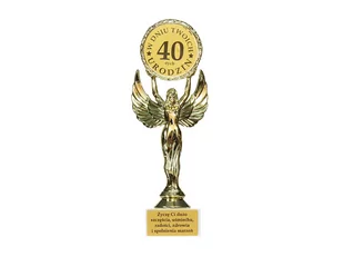 Statuetka "W dniu Twoich 40-tych urodzin" - 20 cm - Gadżety na imprezę - miniaturka - grafika 1