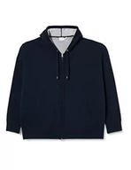 Kurtki męskie - s.Oliver Big Size Męska kurtka z długim rękawem, regularny krój, ciemnoniebieska, XXL - miniaturka - grafika 1