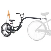 Przyczepki rowerowe - WeeRide Rower doczepiany Kazam Link Pro Czarny | 2 RATY GRATIS - miniaturka - grafika 1