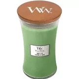 Świece - WoodWick Hemp & Ivy 609,5 g - miniaturka - grafika 1