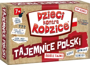 Dzieci kontra Rodzice Tajemnice Polski Nowa - Gry planszowe - miniaturka - grafika 1