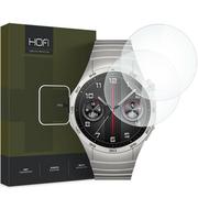 Akcesoria do smartwatchy - Szkło Hartowane HUAWEI WATCH GT 4 (46MM) HOFI Glass Pro+ 2-pack Clear - miniaturka - grafika 1