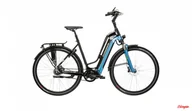 Rowery elektryczne - Rower elektryczny Kross Sentio Hybrid 7.0 500 Wh UNI czarny/niebieski połysk - miniaturka - grafika 1