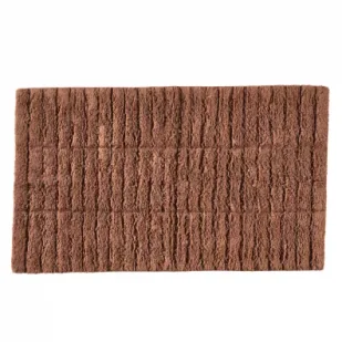 Zone Denmark Dywanik łazienkowy 50 x 80 cm Tiles Terracotta 31569 Terakota - Dywaniki łazienkowe - miniaturka - grafika 1