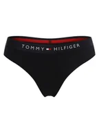 Majtki damskie - Tommy Hilfiger Stringi Kobiety Bawełna niebieski jednolity, S/M - miniaturka - grafika 1