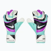 Piłka nożna - Rękawice bramkarskie Nike Grip 3 black/hyper turquoise/white - miniaturka - grafika 1