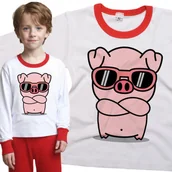 Piżamy dla dziewczynek - Piżama dziecięca Świnia Świnka Foch 86/92 - VoloDonum - miniaturka - grafika 1