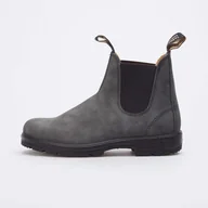 Kozaki damskie - Blundstone CHELSEA BOOTS - RUSTIC BLACK - US 6.5 / EU 39 / 23.7 CM - miniaturka - grafika 1