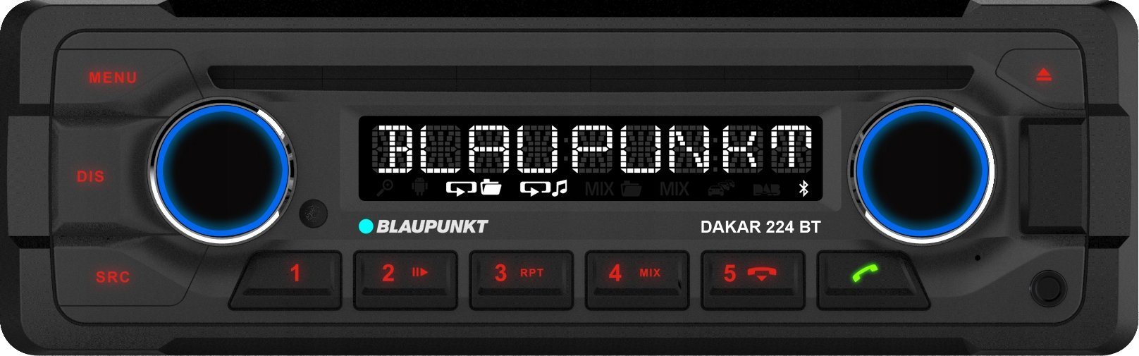 BLAUPUNKT Dakar 224 BT - 24V / Heavy Duty / Bluetooth